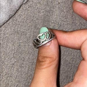 pandora princess heart ring